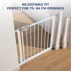 Hopop Baby Safety Gate for Kids with Two Way Auto Close - 75x85cm