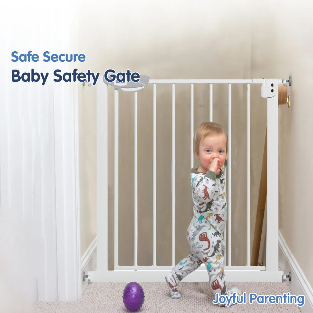 Hopop Baby Safety Gate for Kids with Two Way Auto Close - 75x85cm