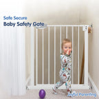 Hopop Baby Safety Gate for Kids with Two Way Auto Close - 75x85cm
