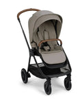 Nuna TRIV Next Stroller- Rain Cover & Post Adaptors-Reversible Seat-One Hand Fold-Pram for 0 to 4Y (Upto 22Kg)-Hazelwood