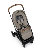 Nuna TRIV Next Stroller- Rain Cover & Post Adaptors-Reversible Seat-One Hand Fold-Pram for 0 to 4Y (Upto 22Kg)-Hazelwood