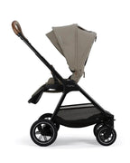 Nuna TRIV Next Stroller- Rain Cover & Post Adaptors-Reversible Seat-One Hand Fold-Pram for 0 to 4Y (Upto 22Kg)-Hazelwood