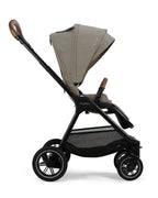 Nuna TRIV Next Stroller- Rain Cover & Post Adaptors-Reversible Seat-One Hand Fold-Pram for 0 to 4Y (Upto 22Kg)-Hazelwood
