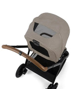 Nuna TRIV Next Stroller- Rain Cover & Post Adaptors-Reversible Seat-One Hand Fold-Pram for 0 to 4Y (Upto 22Kg)-Hazelwood