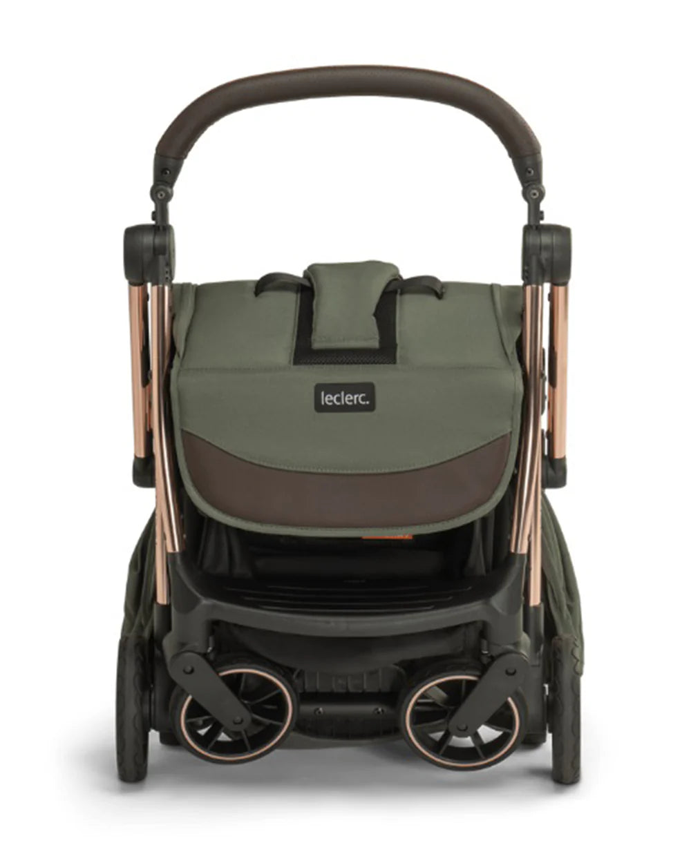 Leclerc Influencer Cabin Friendly Stroller-One Touch Fold-2 Years Warranty-For 6M to 5Y (Upto 22Kg)-Army Green