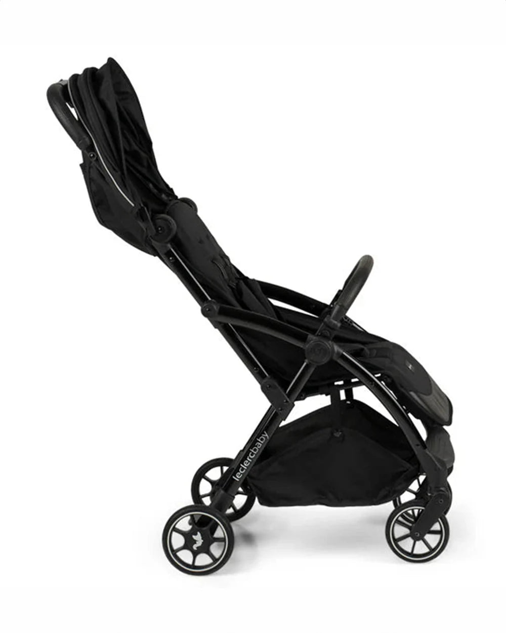 Leclerc Influencer Air-Cabin Friendly Stroller-One Touch Fold-2 Years Warranty-For 6M to 5Y (Upto 22 Kg)-Piano Black