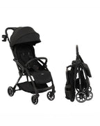 Leclerc Influencer Air-Cabin Friendly Stroller-One Touch Fold-2 Years Warranty-For 6M to 5Y (Upto 22 Kg)-Piano Black