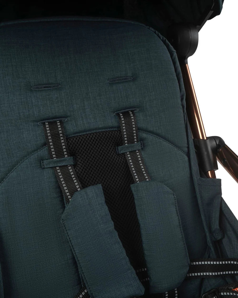 Leclerc Influencer Air-Cabin Friendly Stroller-One Touch Fold-2 Years Warranty-For 6M to 5Y (Upto 22 Kg)-Denim Blue