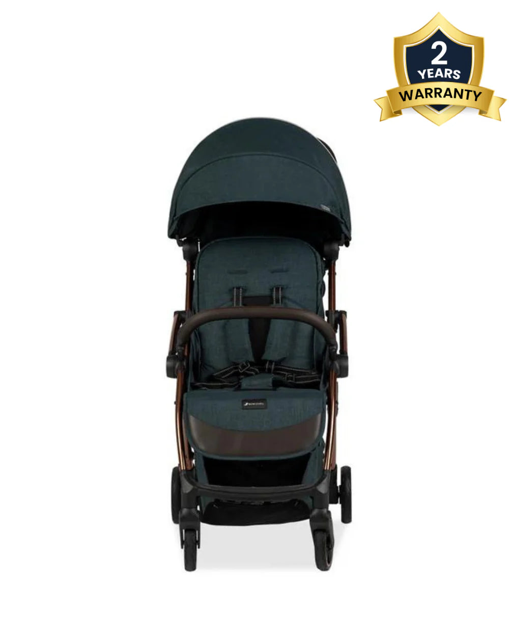 Leclerc Influencer Air-Cabin Friendly Stroller-One Touch Fold-2 Years Warranty-For 6M to 5Y (Upto 22 Kg)-Denim Blue