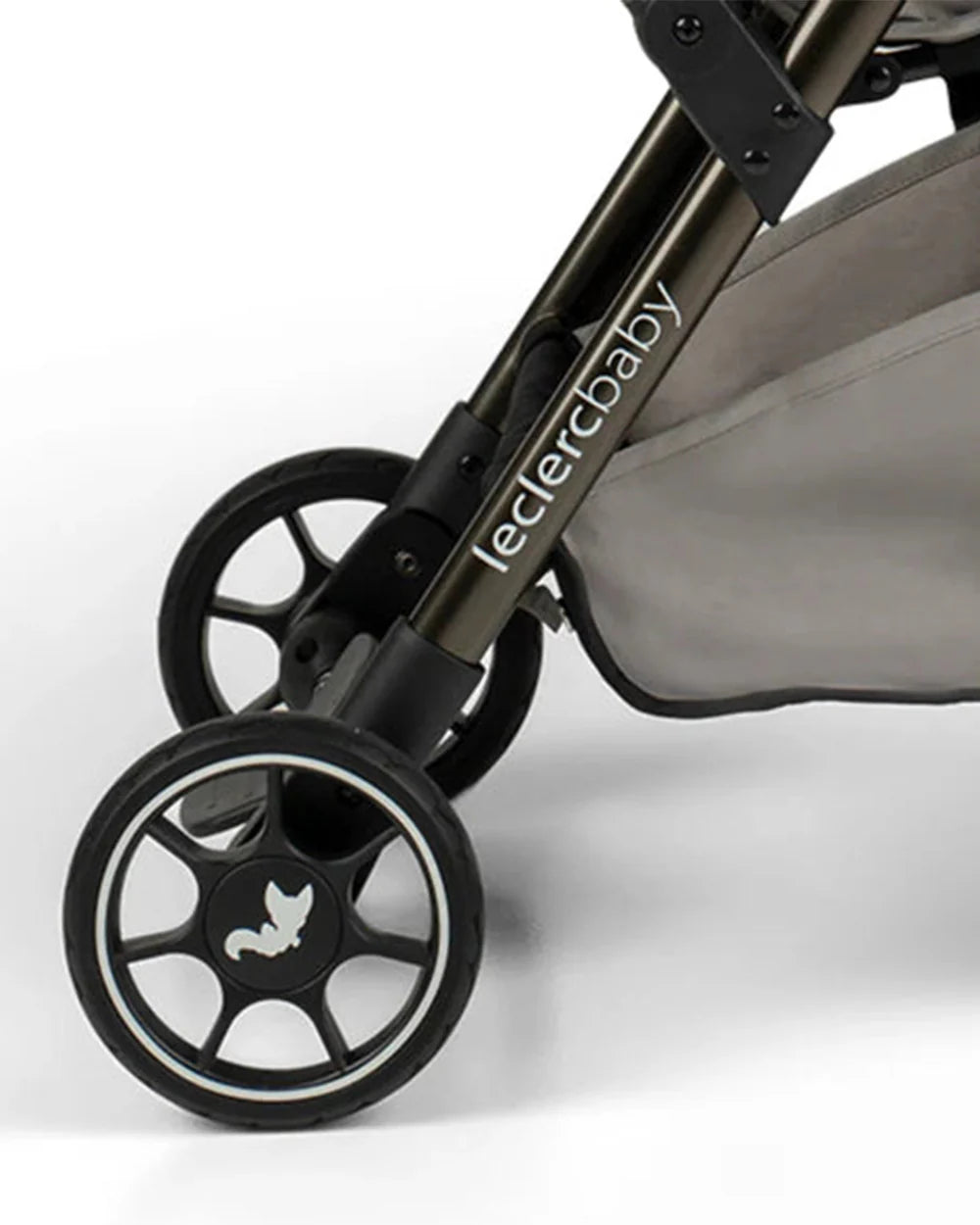 Leclerc Influencer Air-Cabin Friendly Stroller-One Touch Fold-2 Years Warranty-For 6M to 5Y (Upto 22 Kg)-Violet Grey