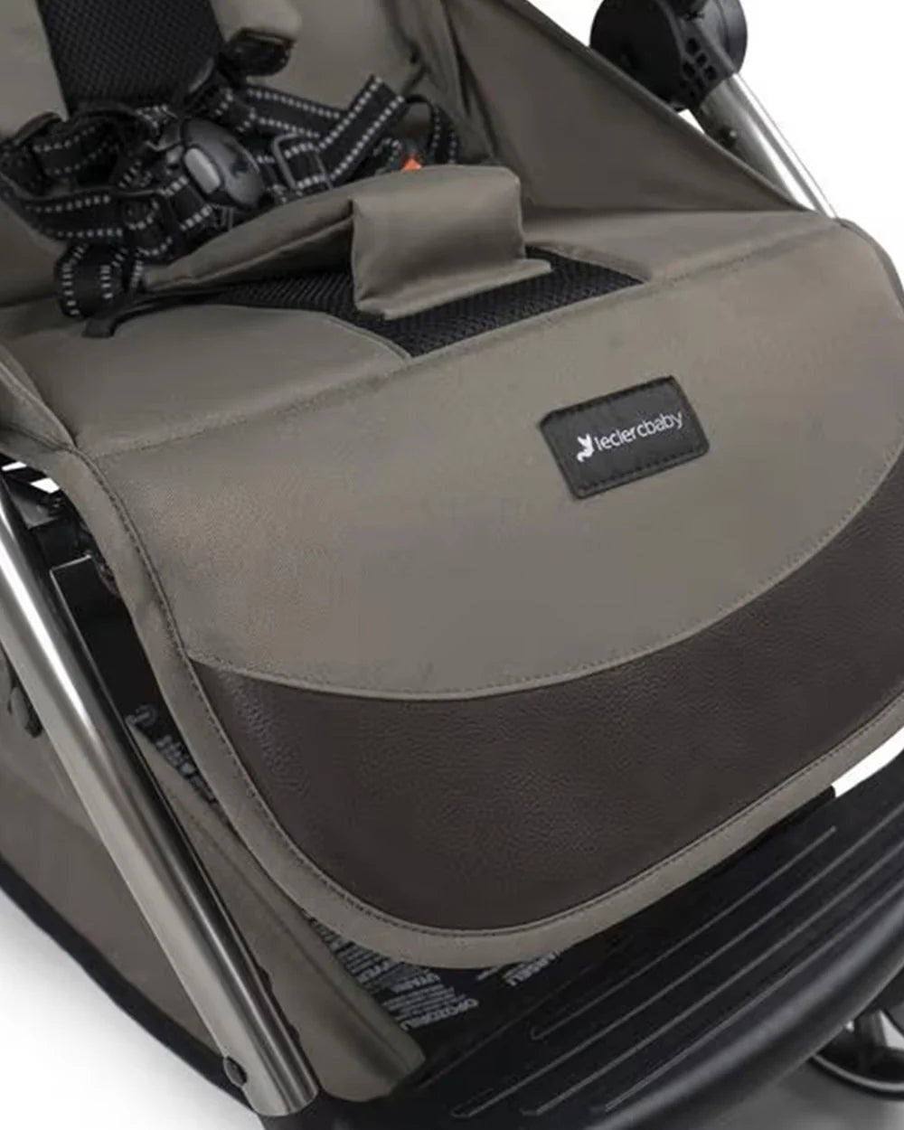 Leclerc Influencer Air-Cabin Friendly Stroller-One Touch Fold-2 Years Warranty-For 6M to 5Y (Upto 22 Kg)-Olive Green