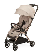 Leclerc Influencer Cabin Friendly Stroller-One Touch Fold-2 Years Warranty-For 6M to 5Y (Upto 22Kg)-Sand Chocolate