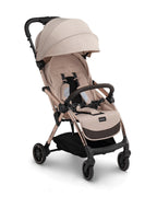 Leclerc Influencer Cabin Friendly Stroller-One Touch Fold-2 Years Warranty-For 6M to 5Y (Upto 22Kg)-Sand Chocolate