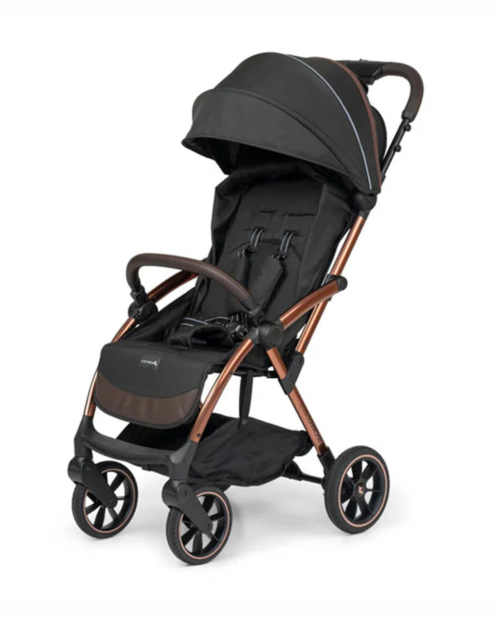Leclerc Influencer XL Cabin Friendly Stroller-Large Frame and Wheels-2 Years Warranty-for 6M to 5Y (Upto 22Kg)-Black Brown