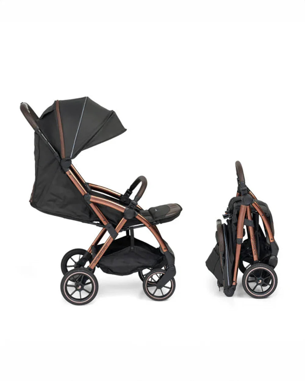 Leclerc Influencer XL Cabin Friendly Stroller-Large Frame and Wheels-2 Years Warranty-for 6M to 5Y (Upto 22Kg)-Black Brown