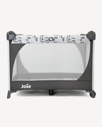 Joie Commuter Change Travel Cot-Changer Included-Compact Fold-For 0M+ (Upto 15 Kg)-Logan