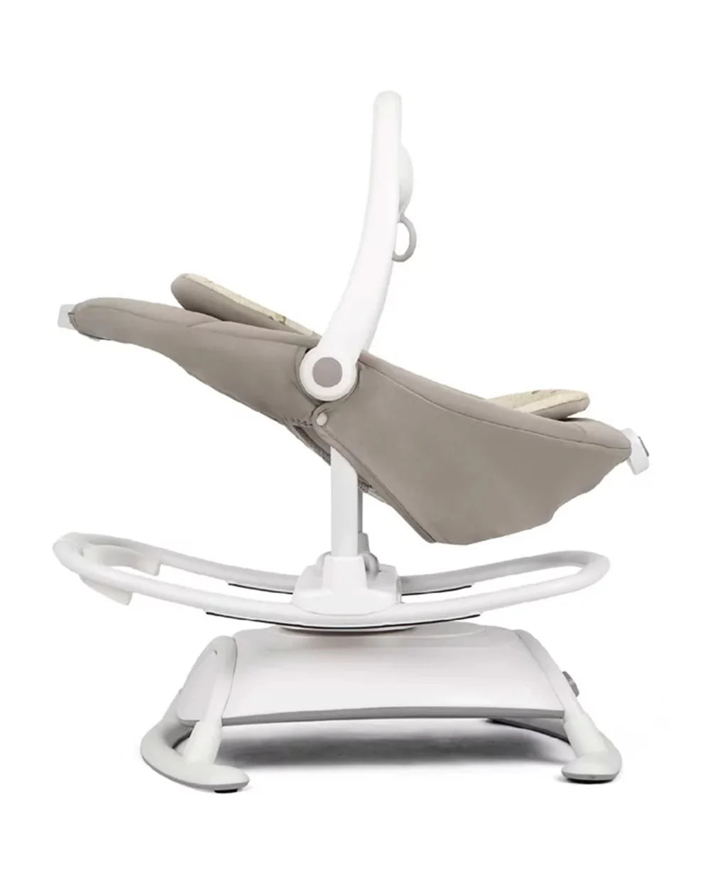 Joie Sansa 2 in 1 Baby Bouncer & Rocker-3 Position Recline-Multi Motion Soother Sways Side to Side-With Toy Bar & Two Plush Toys-For 0 to 9 Kg-Cosmo Tan