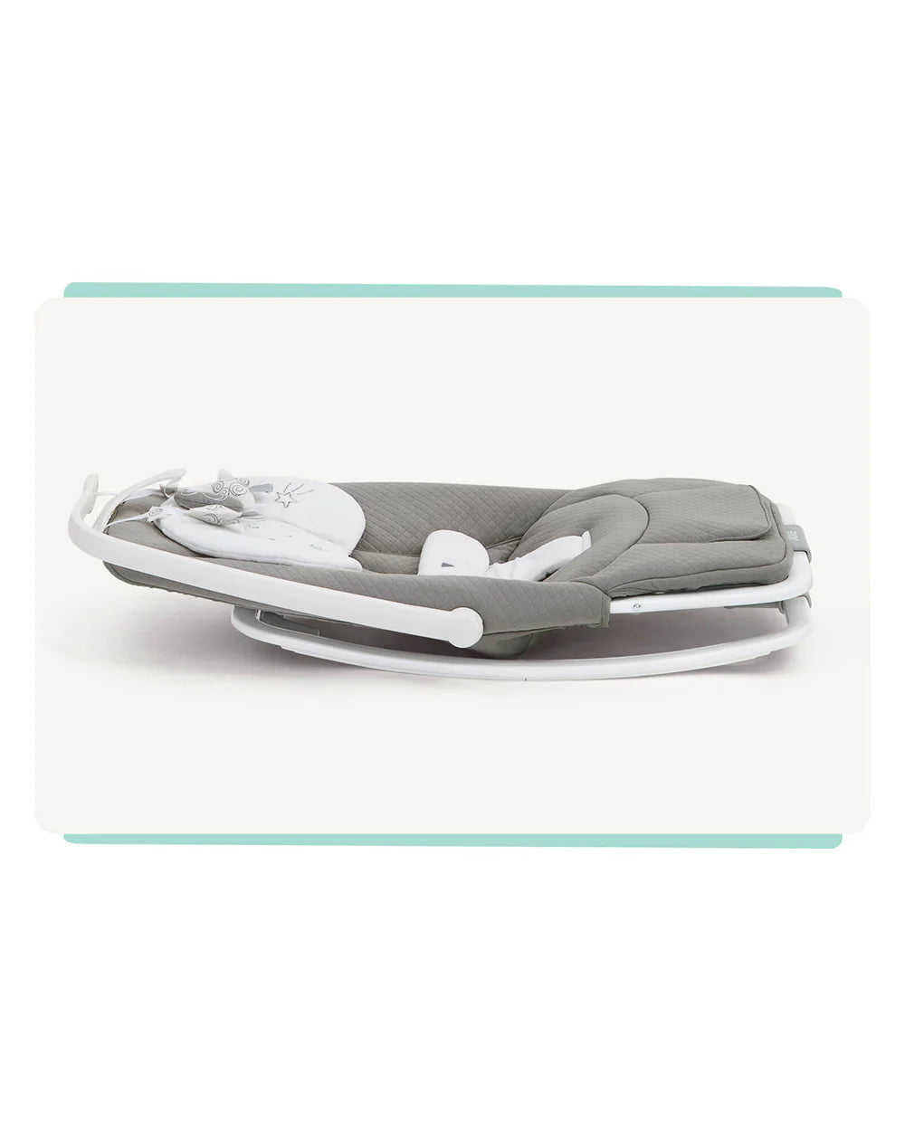 Joie Dreamer Rocker & Bouncer-3 Position Reclining Seat-2 Position Adjustable Leg Rest-With Removable & Rotating Toy Bar-Battery Operated-2 Years Warranty-Upto 9 Kg-Portrait