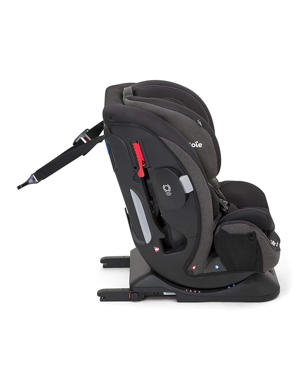 Joie Every Stage FX Car Seat-Convertible-Adjustable Headrest-For 0 to 12Y (Upto 36 Kg)-Coal
