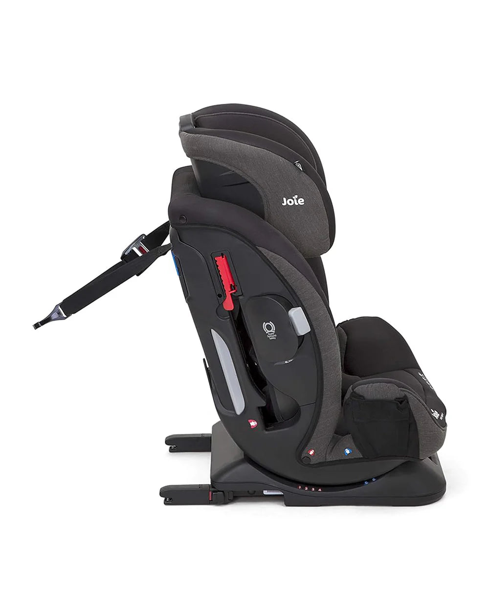 Joie Every Stage FX Car Seat-Convertible-Adjustable Headrest-For 0 to 12Y (Upto 36 Kg)-Coal