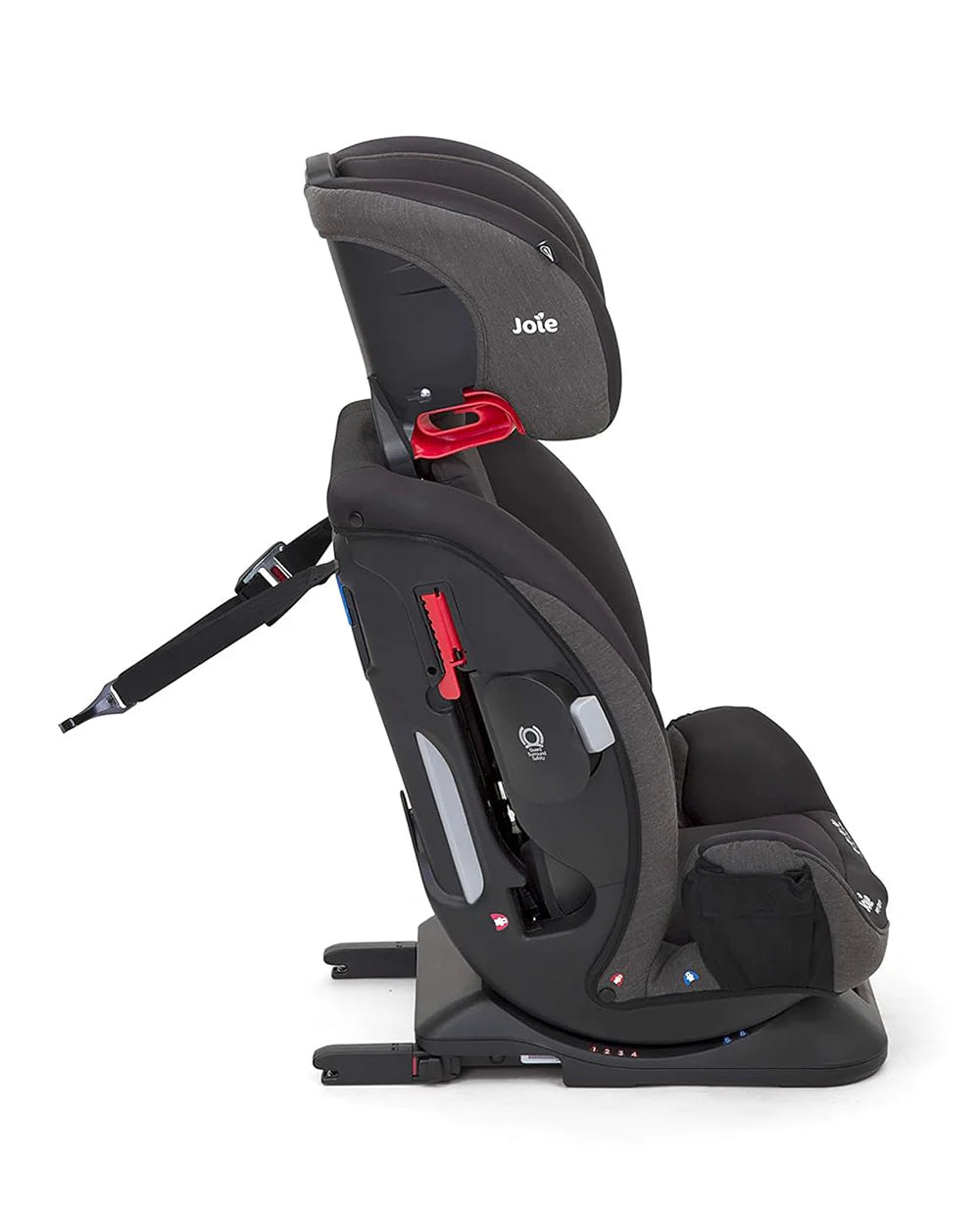 Joie Every Stage FX Car Seat-Convertible-Adjustable Headrest-For 0 to 12Y (Upto 36 Kg)-Coal