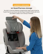 Joie Every Stage FX Car Seat-Convertible-Adjustable Headrest-For 0 to 12Y (Upto 36 Kg)-Coal