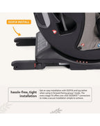 Joie Every Stage FX Car Seat-Convertible-Adjustable Headrest-For 0 to 12Y (Upto 36 Kg)-Grey Flannel