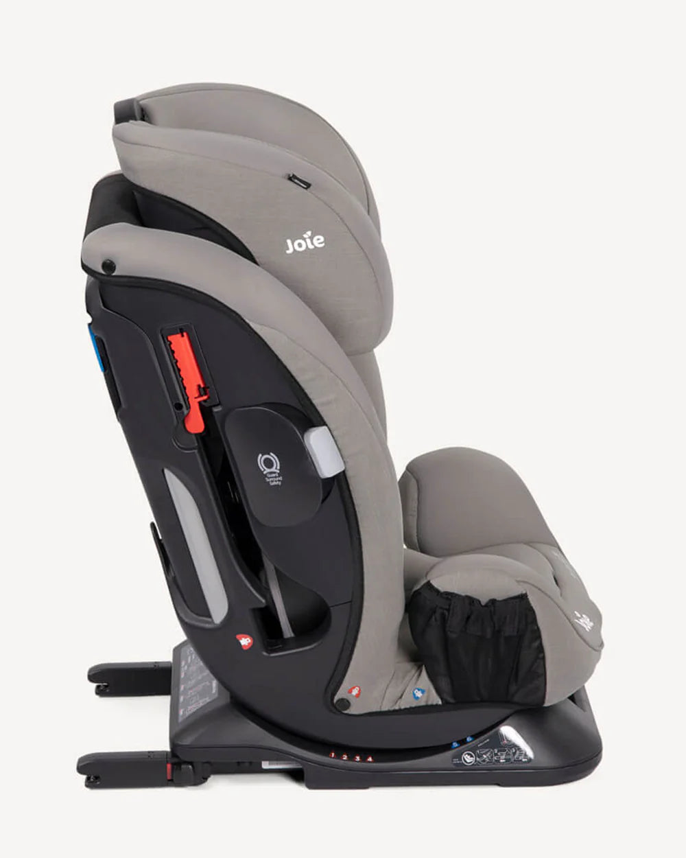 Joie Every Stage FX Car Seat-Convertible-Adjustable Headrest-For 0 to 12Y (Upto 36 Kg)-Grey Flannel