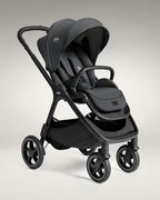 Joie Finiti Baby Stroller-Height Adjustable Handle Height-Reversible & Flat Reclining Seat-Travel System Compatible-2 Years Warranty-For 0 to 4Y (Upto 22 Kg)-Ebony