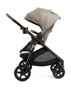 Joie Ginger Baby Stroller-Converts into Pramette (Carry Cot)-Height Adjustable & Parent Handle Bar-Reversible & Flat Reclining Seat-2 Years Warranty-Pram For 0 to 4Y (Upto 22 Kg)-Mocha