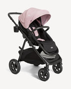 Joie Hazel Baby Stroller-Height Adjustable Seat & Parent Handle Bar-Reversible & Flat Reclining Seat-Car Seat Compatible-2 Years Warranty-For 0 to 4Y (Upto 22 kg)-Blush
