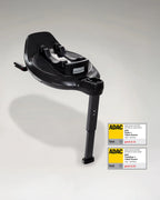 Joie i-Base Encore Car Seat Base-i-Size Certified-With Energy Absorbing Load Leg-With Easy One Hand 90 Degrees Rotation-Installs With Isofix-For 0 to 12M (Upto 13 Kg)-Black
