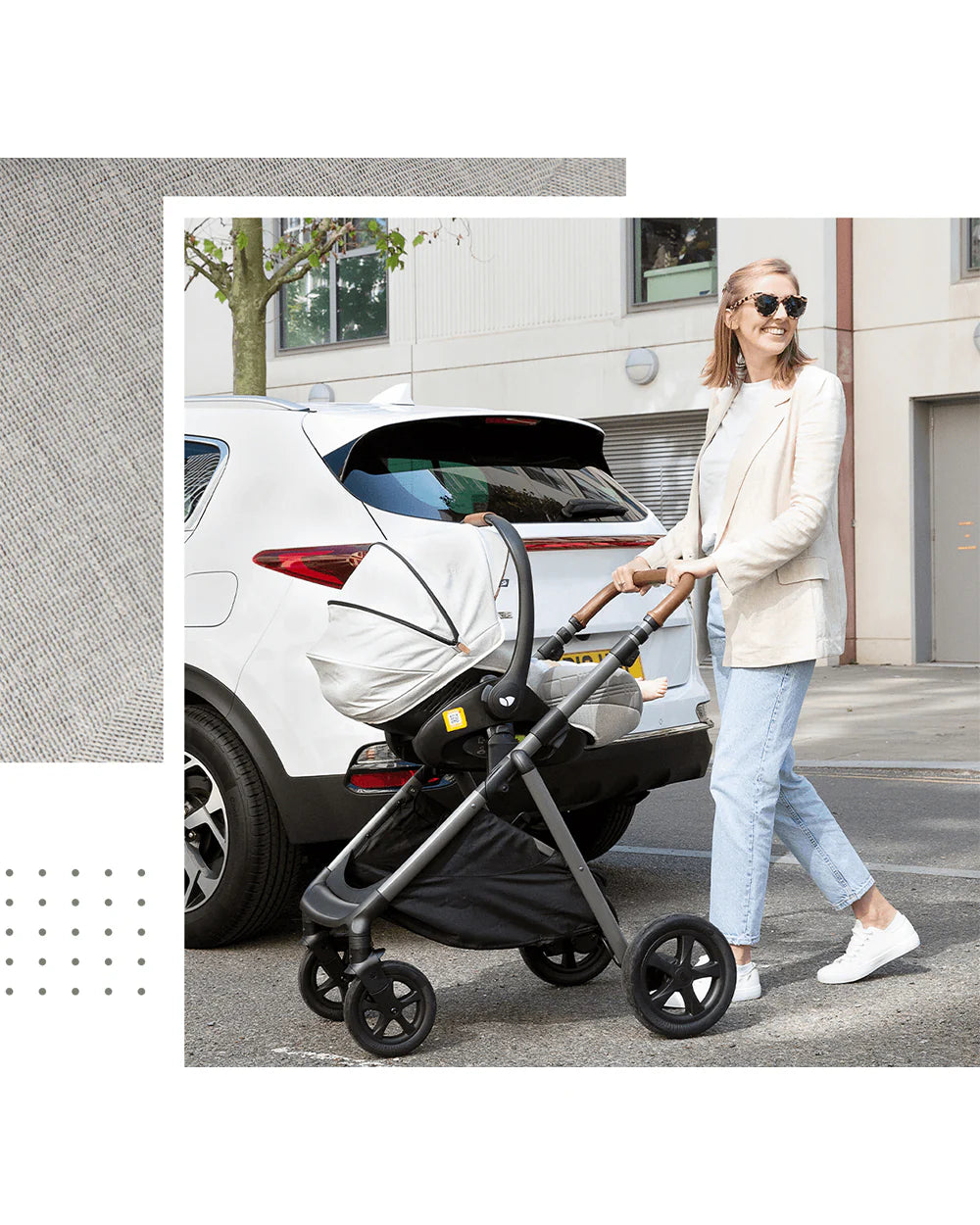 Joie i-Level Recline Baby Car Seat-Rear Facing-90 Degree Spinning-For 0 to 15M (Upto 13 Kg)-Eclipse