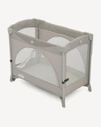 Joie Kubbie Sleep Bedside Crib & Travel Cot-With Removable Mattress-Compact Fold-Includes Travel Bag-Satellite-For 0 to 36M