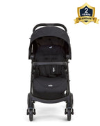 Joie Muze LX Baby Stroller-One Hand Fold-Flat Reclining-For 0 to 3Y (Upto 15Kg)-Coal