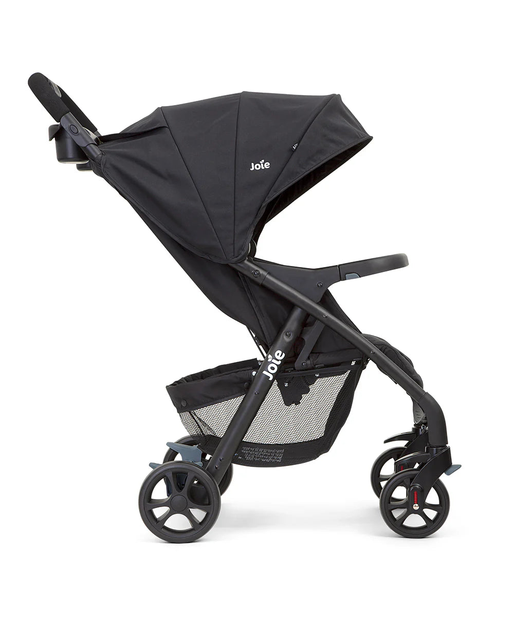 Joie Muze LX Baby Stroller-One Hand Fold-Flat Reclining-For 0 to 3Y (Upto 15Kg)-Coal