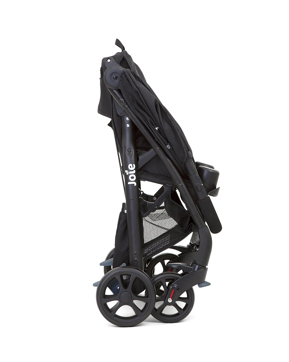 Joie Muze LX Baby Stroller-One Hand Fold-Flat Reclining-For 0 to 3Y (Upto 15Kg)-Coal