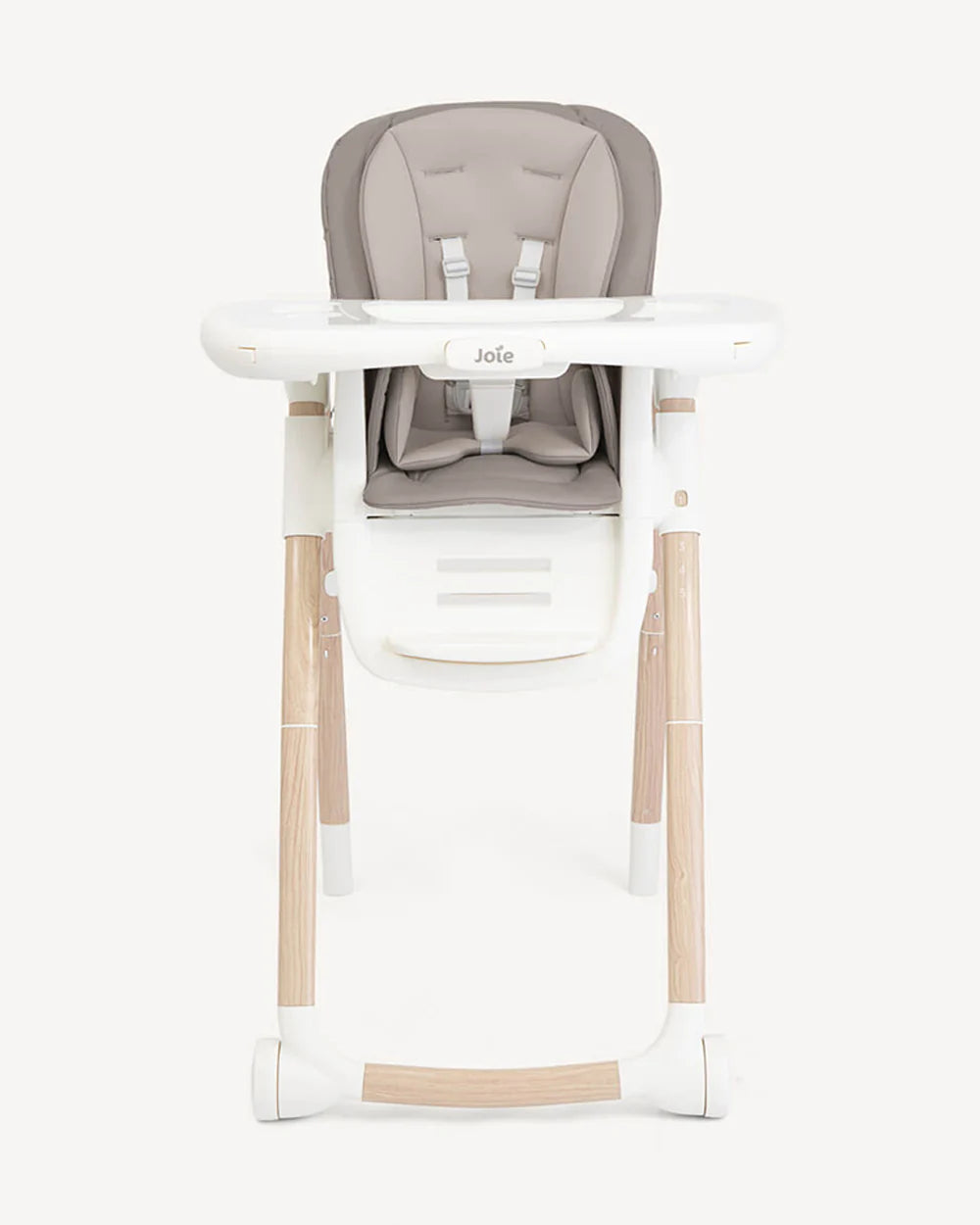 Joie Multiply 6in1 Baby High Chair-5 Level Height Adjustments With 3 Position Adjustable Tray-Convertible To Booster Seat & Mini Table-For 0 to 6Y (Upto 27Kg)-Walnunt Wood