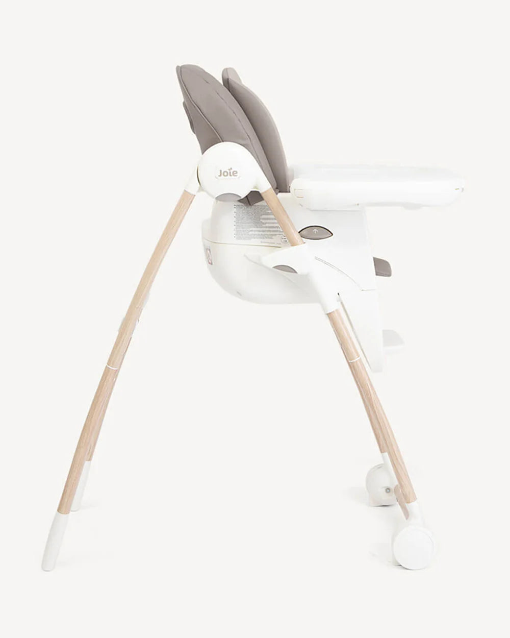 Joie Multiply 6in1 Baby High Chair-5 Level Height Adjustments With 3 Position Adjustable Tray-Convertible To Booster Seat & Mini Table-For 0 to 6Y (Upto 27Kg)-Walnunt Wood