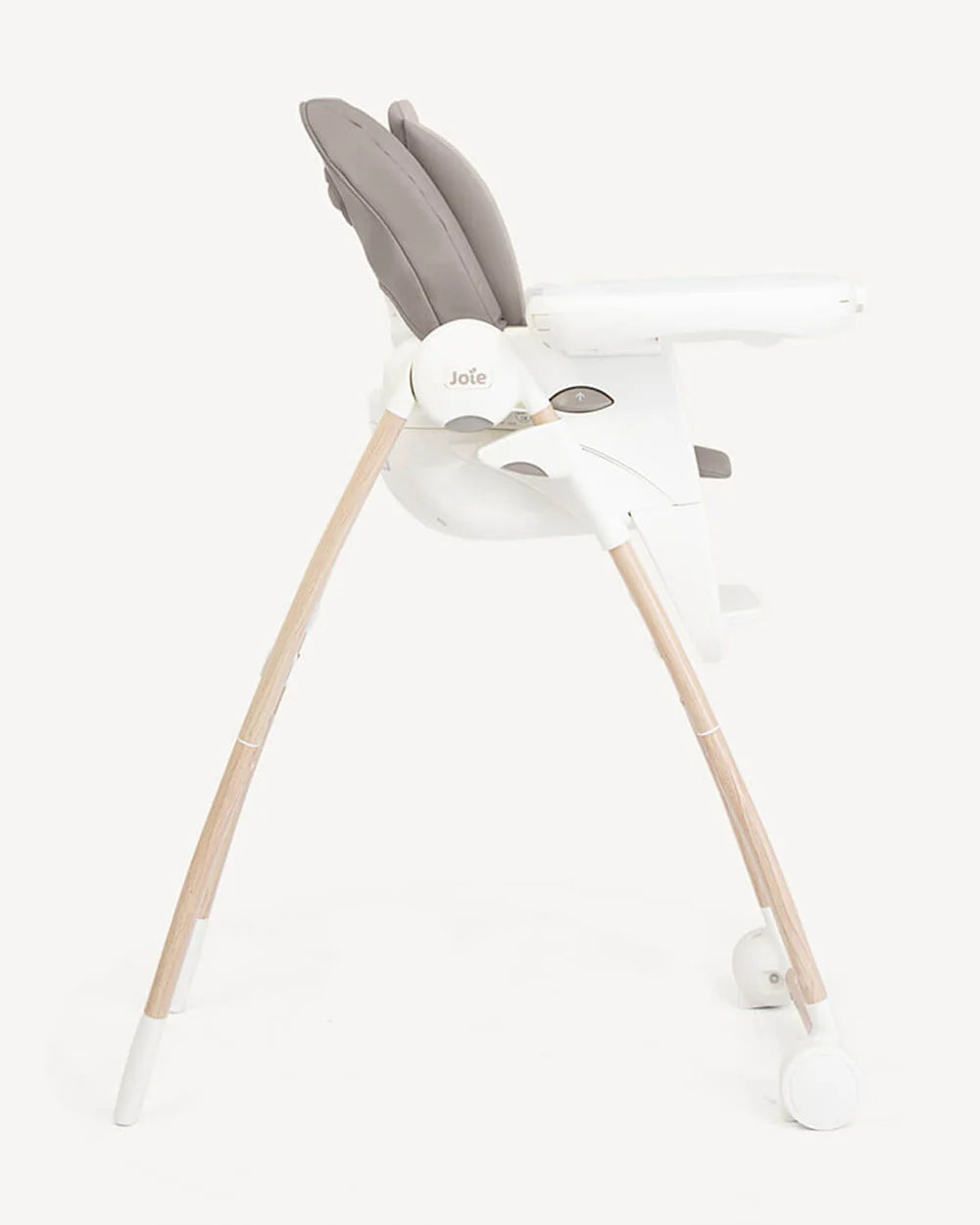 Joie Multiply 6in1 Baby High Chair-5 Level Height Adjustments With 3 Position Adjustable Tray-Convertible To Booster Seat & Mini Table-For 0 to 6Y (Upto 27Kg)-Walnunt Wood
