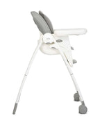 Joie Multiply 6in1 Baby High Chair-5 Level Height Adjustments With 3 Position Adjustable Tray-Convertible To Booster Seat & Mini Table-2 Years For 0 to 6Y (Upto 27Kg)-Arctic