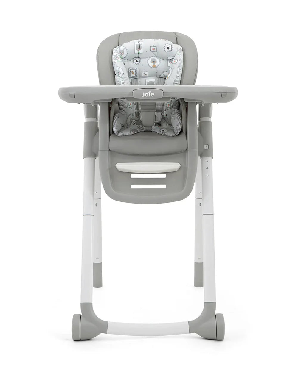 Joie Multiply 6in1 Baby High Chair-5 Level Height Adjustments With 3 Position Adjustable Tray-Convertible To Booster Seat & Mini Table-For 0 to 6Y (Upto 27Kg)-Portrait