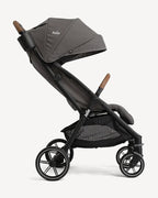 Joie Nutmeg Cabin Friendly Stroller-One Hand Fold-Near Flat Reclining Seat-Car Seat Compatible-2 Years Warranty-For 0 to 4Y (Upto 22 Kg)-Thunder