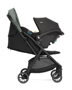 Joie Pact Pro Cabin Friendly Stroller-One Hand Fold-Flat Reclining Seat-Travel System Compatible-2 Years Warranty-Pram for 0 to 4Y (Upto 22 Kg)-Abyss