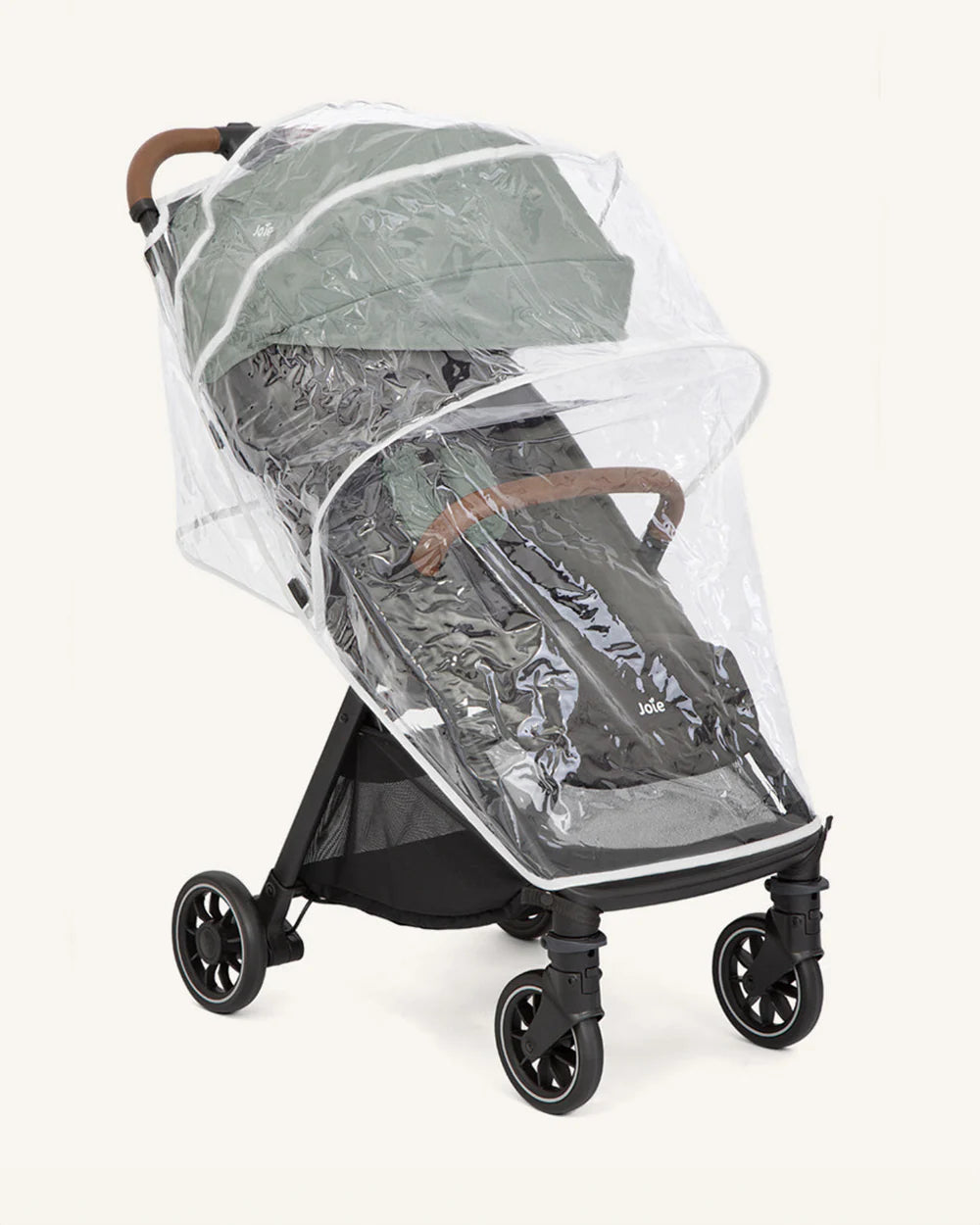 Joie Pact Pro Cabin Friendly Stroller-One Hand Fold-Flat Reclining Seat-Travel System Compatible-2 Years Warranty-Pram for 0 to 4Y (Upto 22 Kg)-Abyss