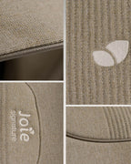 Joie Parcel LX Lightweight Stroller-One Hand Fold-Flat Reclining Seat-Car Seat Compatible-Mesh Window On Canopy-2 Years Warranty-For 0 to 4Y (Upto 22 Kg)-Sandstone