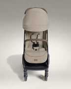 Joie Parcel LX Lightweight Stroller-One Hand Fold-Flat Reclining Seat-Car Seat Compatible-Mesh Window On Canopy-2 Years Warranty-For 0 to 4Y (Upto 22 Kg)-Sandstone
