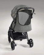 Joie Parcel LX Lightweight Stroller-One Hand Fold-Flat Reclining Seat-Car Seat Compatible-Mesh Window On Canopy-2 Years Warranty-For 0 to 4Y (Upto 22 Kg)-Evergreen