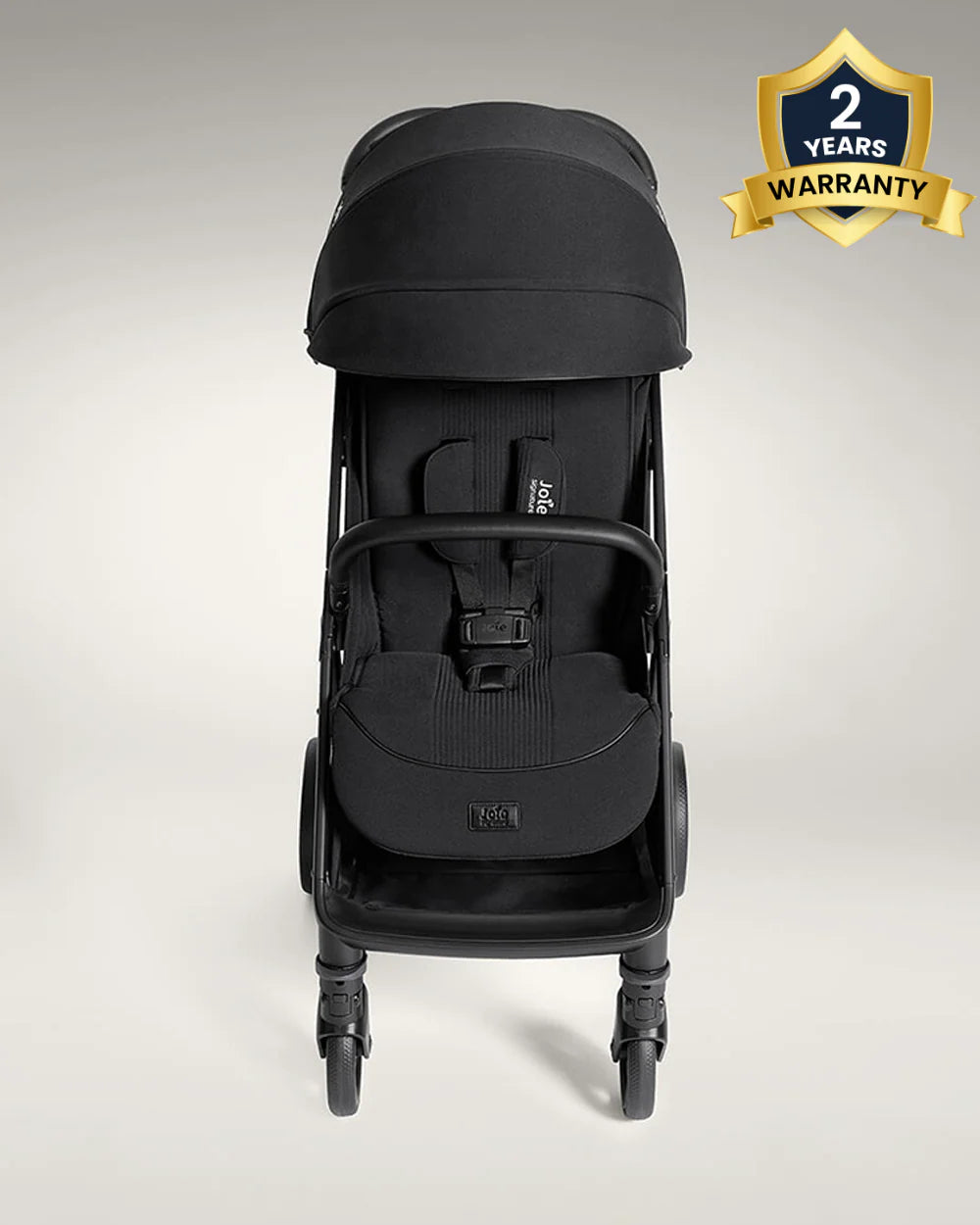 Joie Parcel LX Lightweight Stroller-One Hand Fold-Flat Reclining Seat-Car Seat Compatible-Mesh Window On Canopy-2 Years Warranty-For 0 to 4Y (Upto 22 Kg)-Eclipse