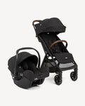 Joie Pact Pro Lightweight Stroller & i-Snug 2 Car Seat Travel System-Stroller Features (One Hand Fold, Upto Upto 22 Kg)-Car Seat Features (Adjustable Headrest, Upto 13 Kg)-Shale